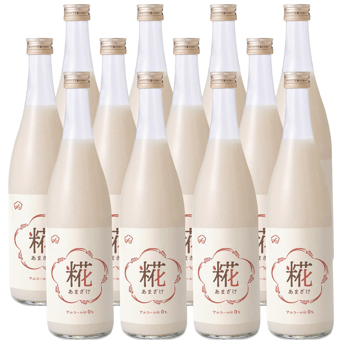 鎌田醤油 糀あまざけ 720ml瓶入り×12本 ( ノンアルコール