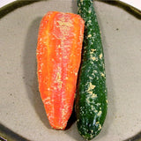 無添加漬物 にんじん ・ きゅうりぬか漬 2種袋入り 【クール便】 ( きゅうり にんじん 胡瓜 人参 漬物 )