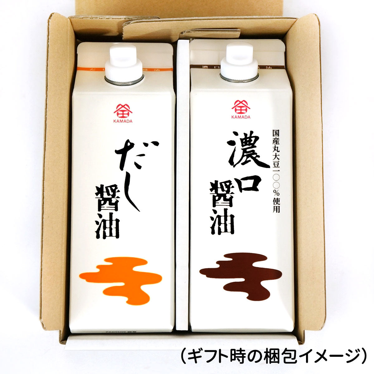 鎌田醤油 500ml 2本セット (だし醤油・濃口醤油)