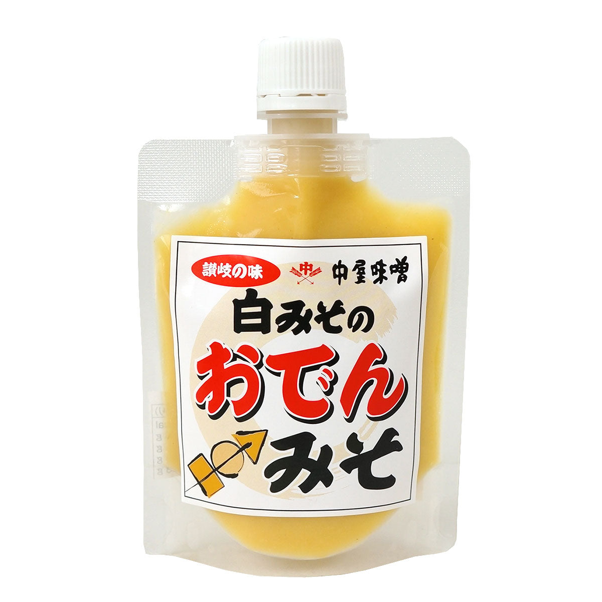 おでんみそ 150g ピラーパック 讃岐の味 白みそ 中屋味噌 – 香のもの処