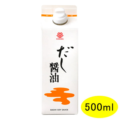 鎌田醤油 鎌田 だし醤油 500ml 12本入り 送料無料