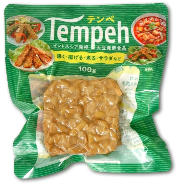 ヤマク テンペ  100g ( 無塩 大豆 発酵食品 )