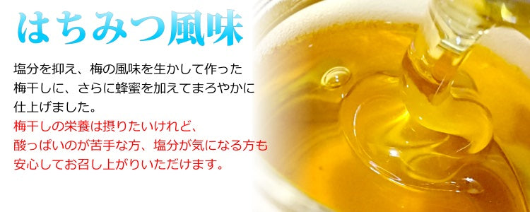 紀州 南高はちみつ梅干し ( 塩分3％ハチミツ風味減塩梅干し )
