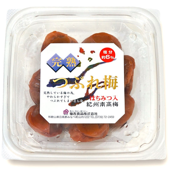 紀州南高梅・完熟つぶれ梅 ( 塩分6％低塩梅干し ) 200g – 香の
