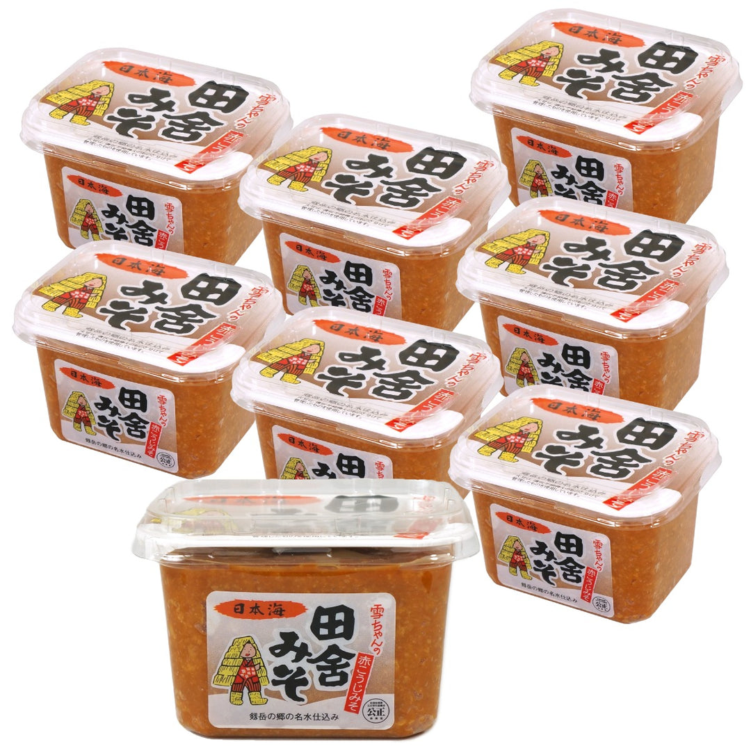 雪ちゃんの田舎みそ 500gカップ入り 赤こうじ味噌 – 香のもの処 大森屋