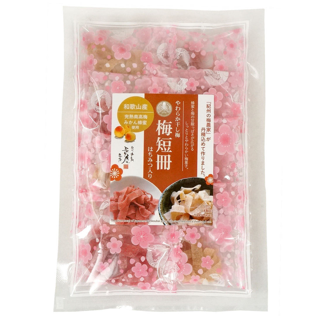 やわらか干し梅 梅短冊 はちみつ入り (蜂蜜漬け 梅干し) 40g 袋入り