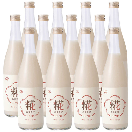 鎌田醤油 糀あまざけ 720ml瓶入り×12本 ( ノンアルコール