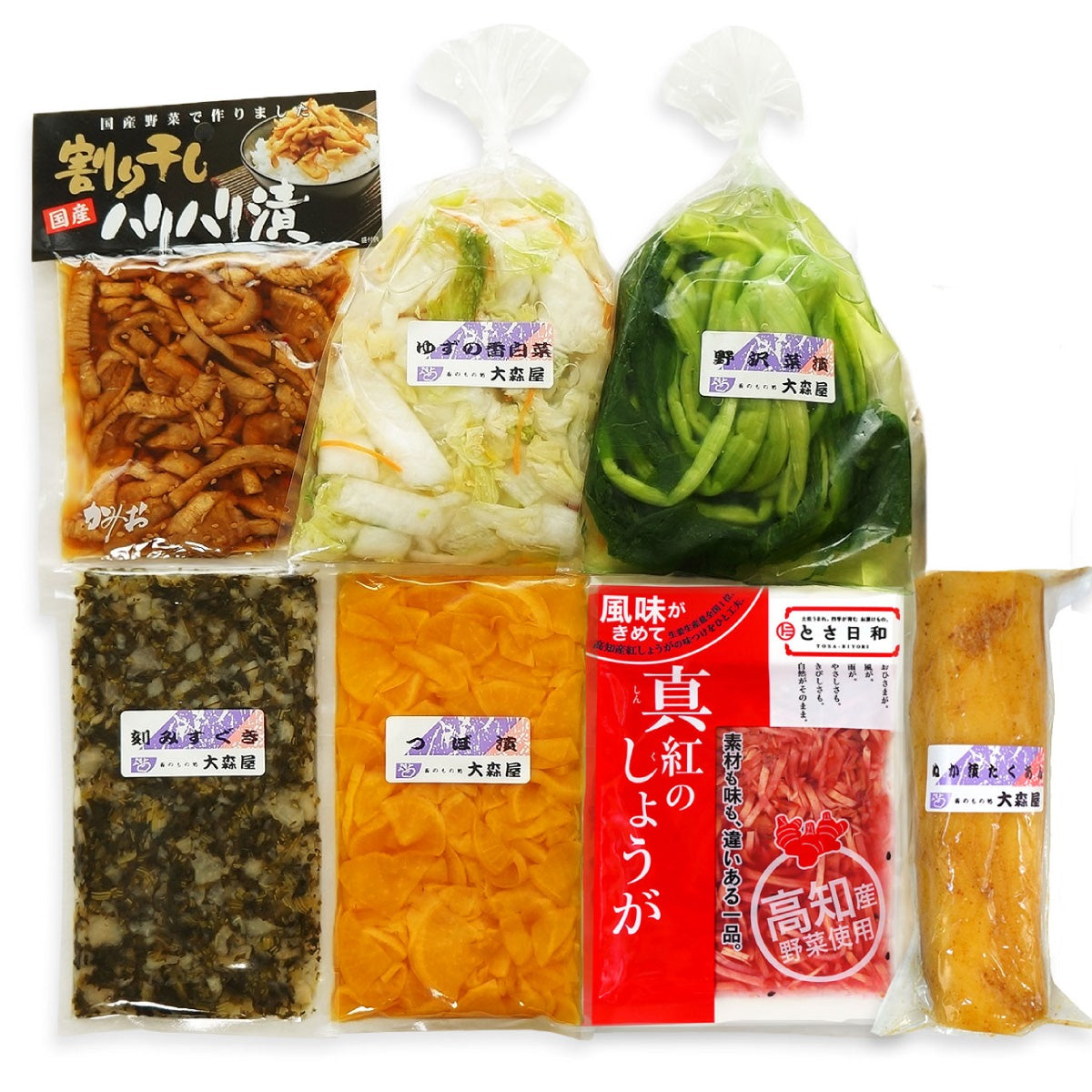 漬物好きご満悦セットA ( 国産 漬物 詰め合わせ )【クール便】 送料無料
