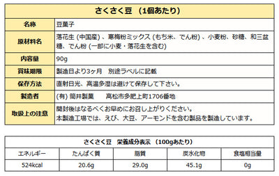 お茶うけ豆 6品 詰め合わせ セット ( 豆菓子 アソート ) 各90g 送料無料