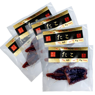 香川県産　海鮮一口珍味 たこ 燻製 スモーク 珍味 個包装 5パック袋入り