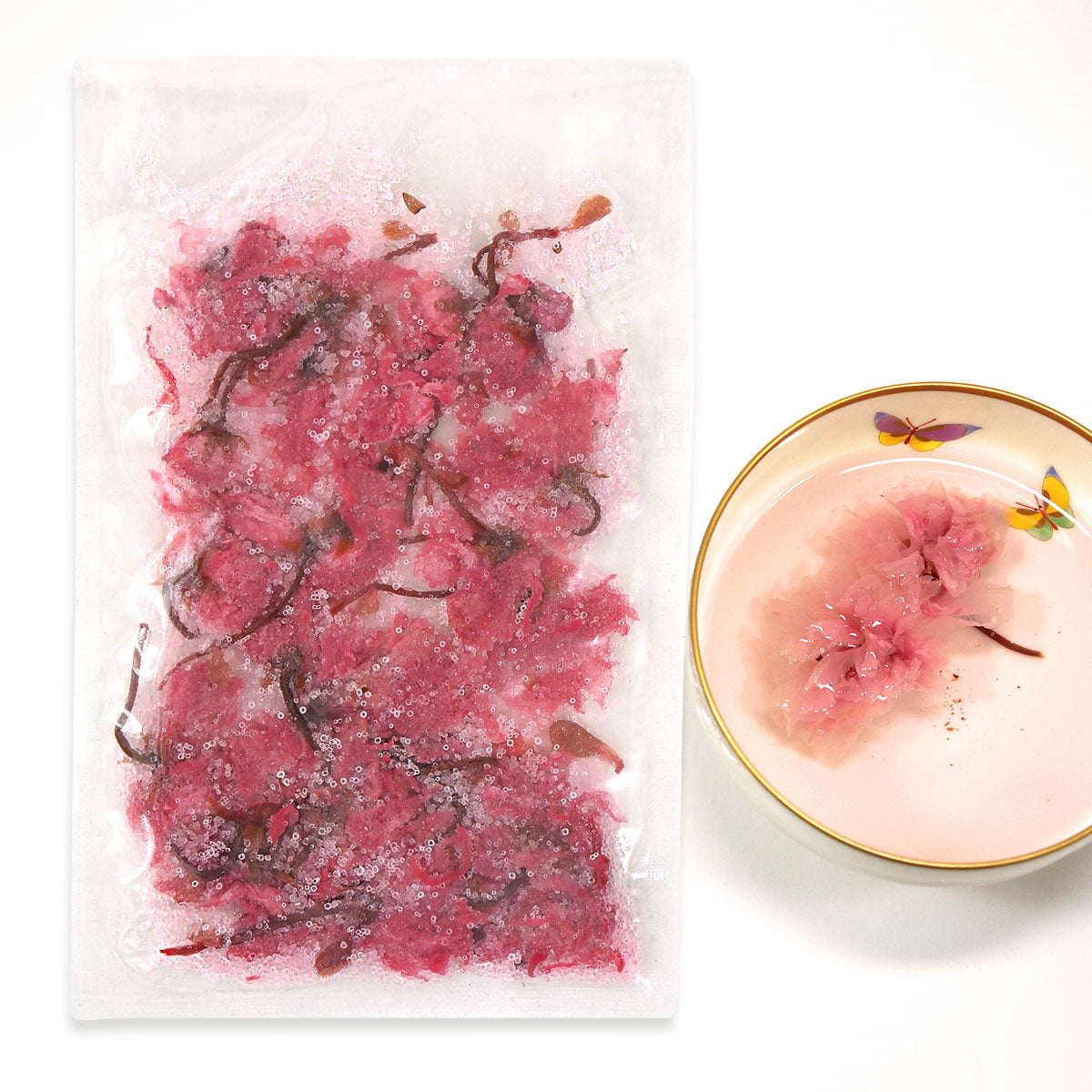 桜花漬 ( 国産 桜の花 塩漬け )  50g袋入り 桜湯 桜茶 さくら茶