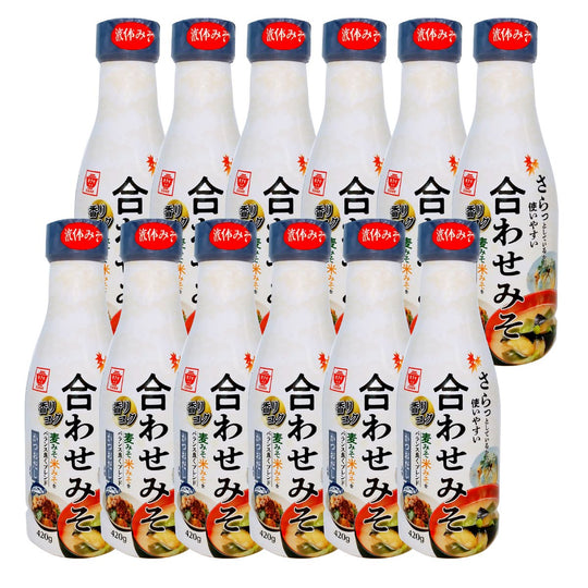 ますやみそ 合わせみそ 420g ( ボトル入り液みそ ) – 香のもの処 大森屋