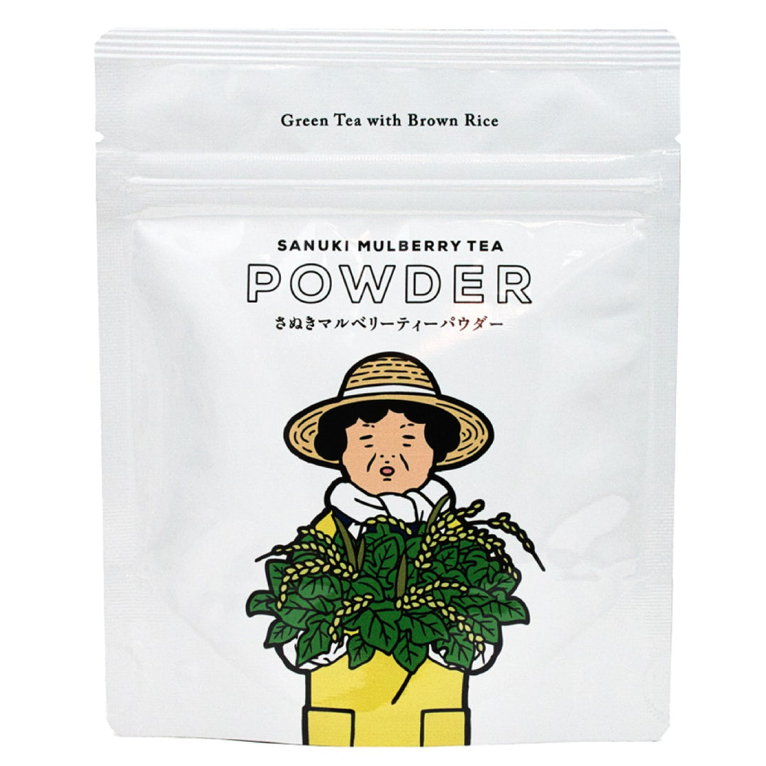 国産 桑茶 さぬき マルベリーティー 玄米フレーバー 粉末 30g – 香の